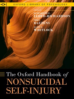 cover image of The Oxford Handbook of Nonsuicidal Self-Injury